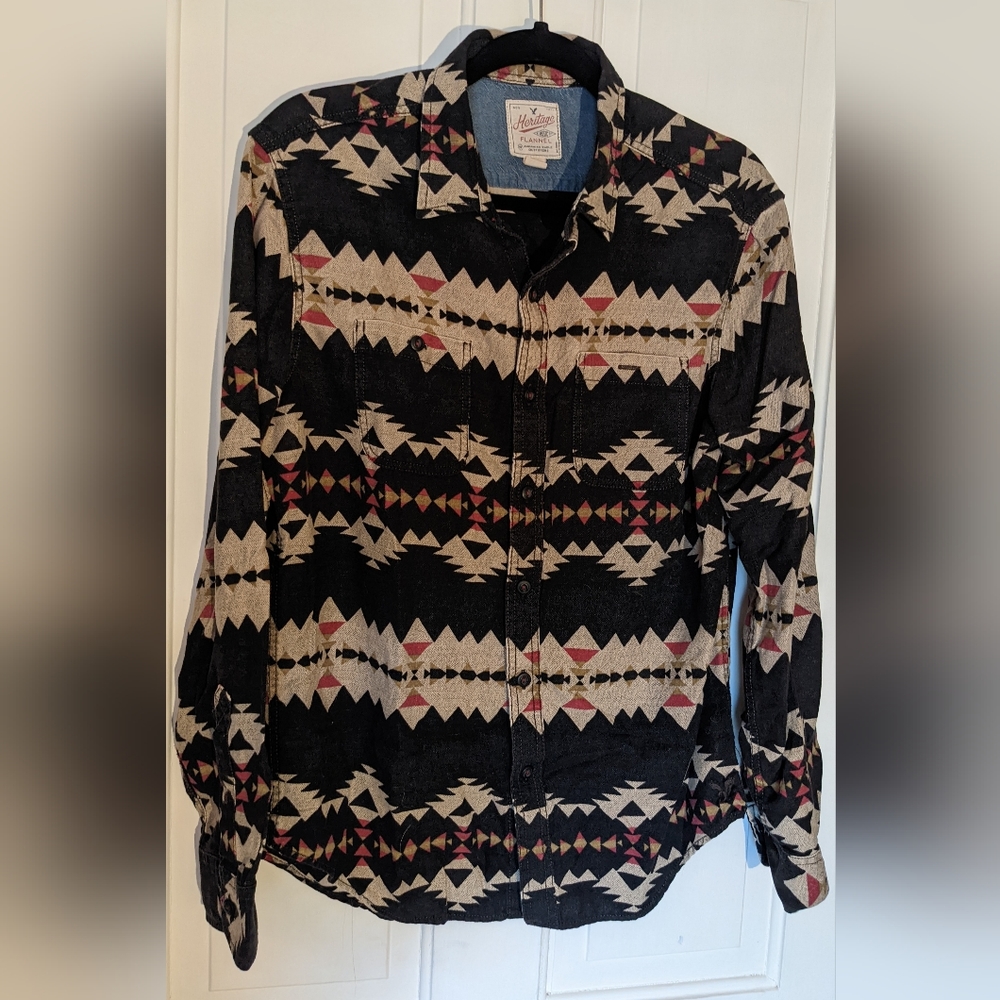 American Eagle Aztec Shirt